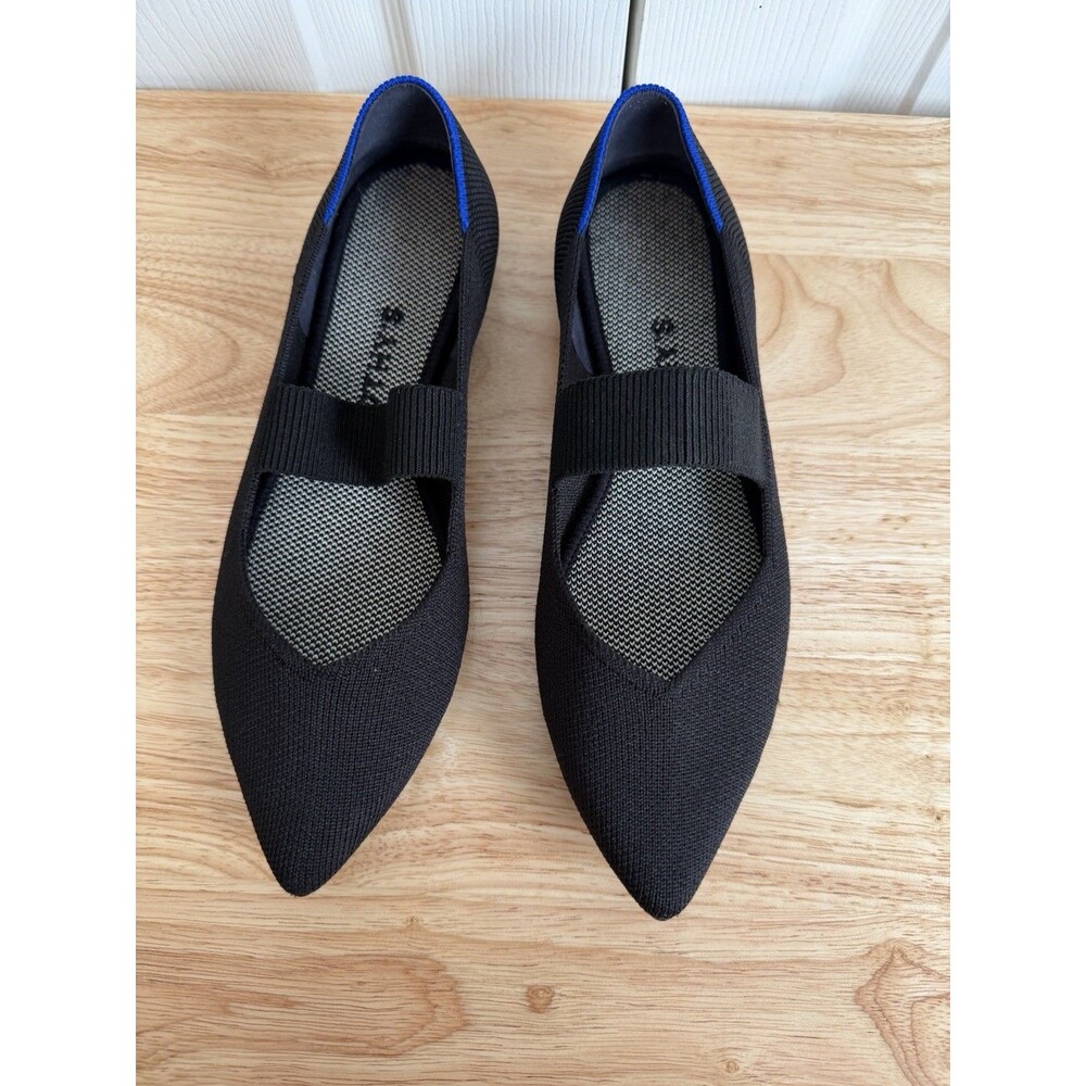 Rothy's The Point Mary Jane Shoes Ballet Flats Size 6
